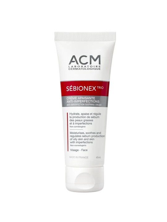 Acm Sébionex Trio Crème Apaisante Anti-imperfections 40ml