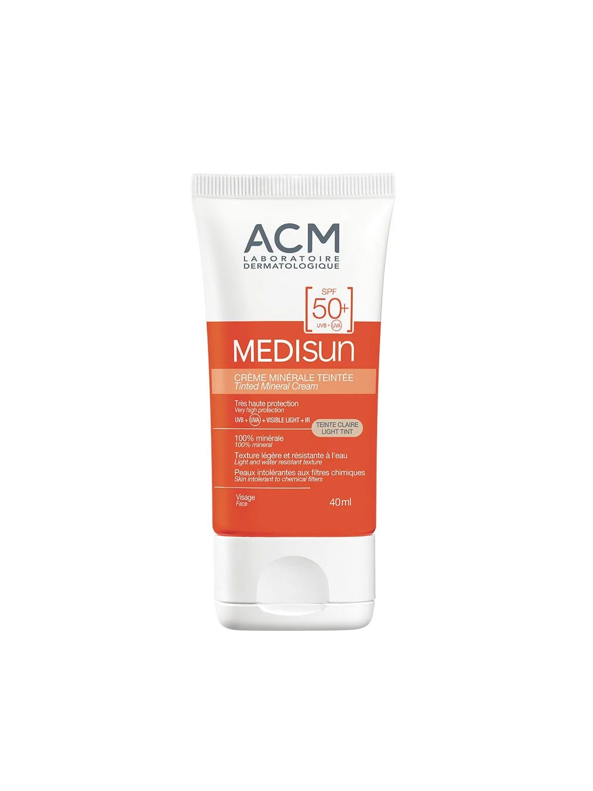 Acm Medisun Crème Minérale teintée SPF 50+ 40ml