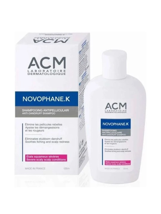 Acm Novophane Shampooing Anti Pelliculaire K 125ml