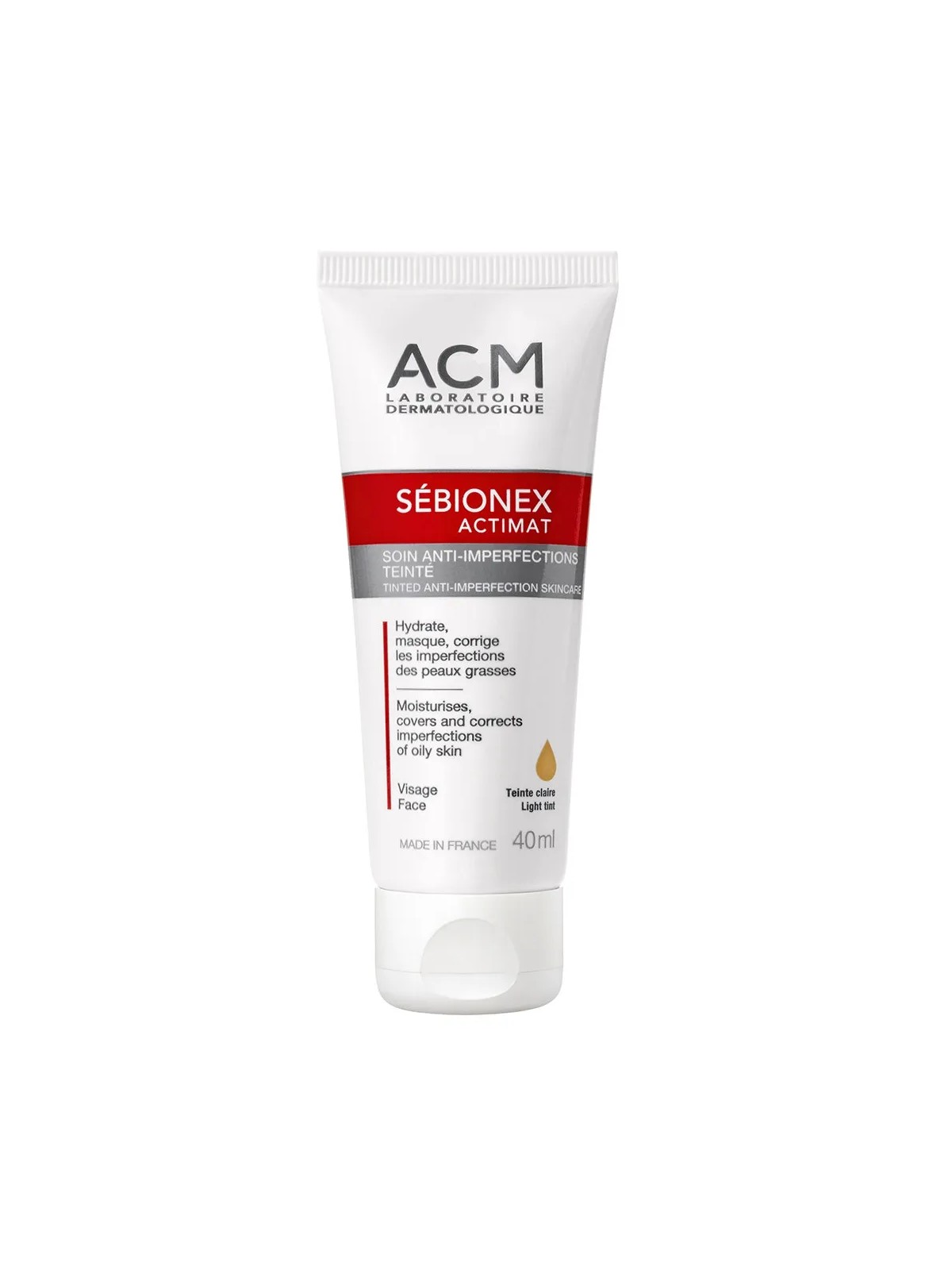 Acm Sébionex Actimat Soin Anti-imperfections teinté 40ml