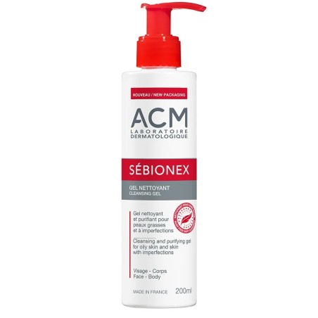 Acm Sébionex Gel nettoyant 200ml