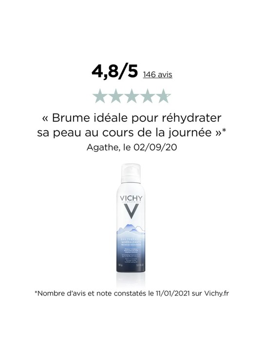 Vichy Eau Thermale Eau Minéralisante Spray 150ml