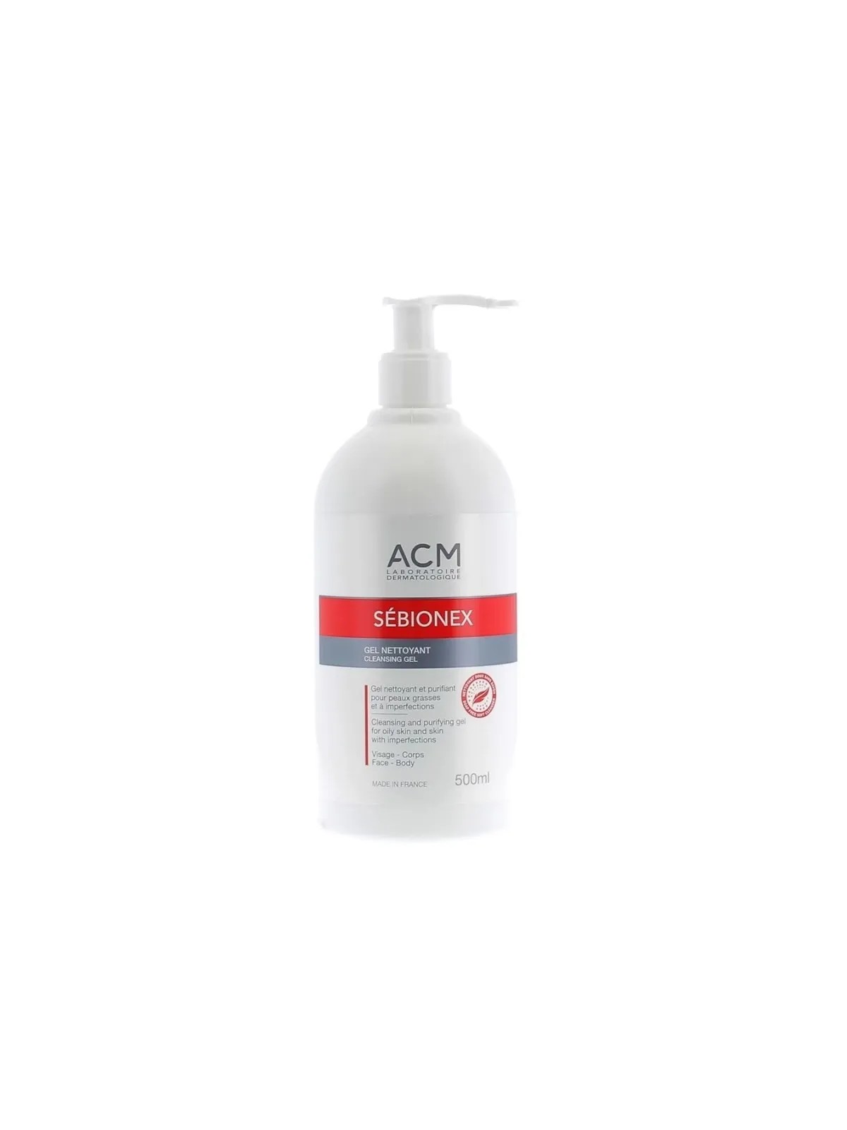 Acm Sébionex Gel nettoyant 500ml