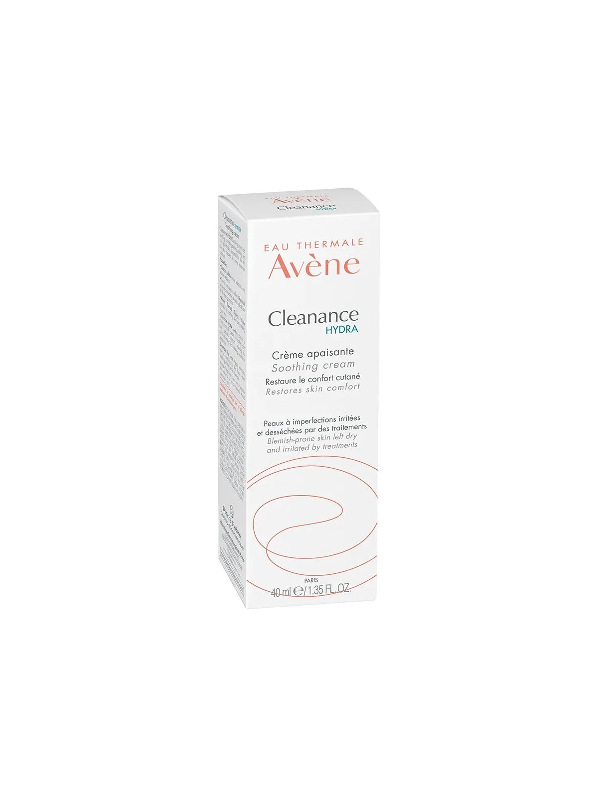 Avène Cleanance Hydra Creme Apaisante Peaux A Imperfections Irritees Et Dessechees 40ml