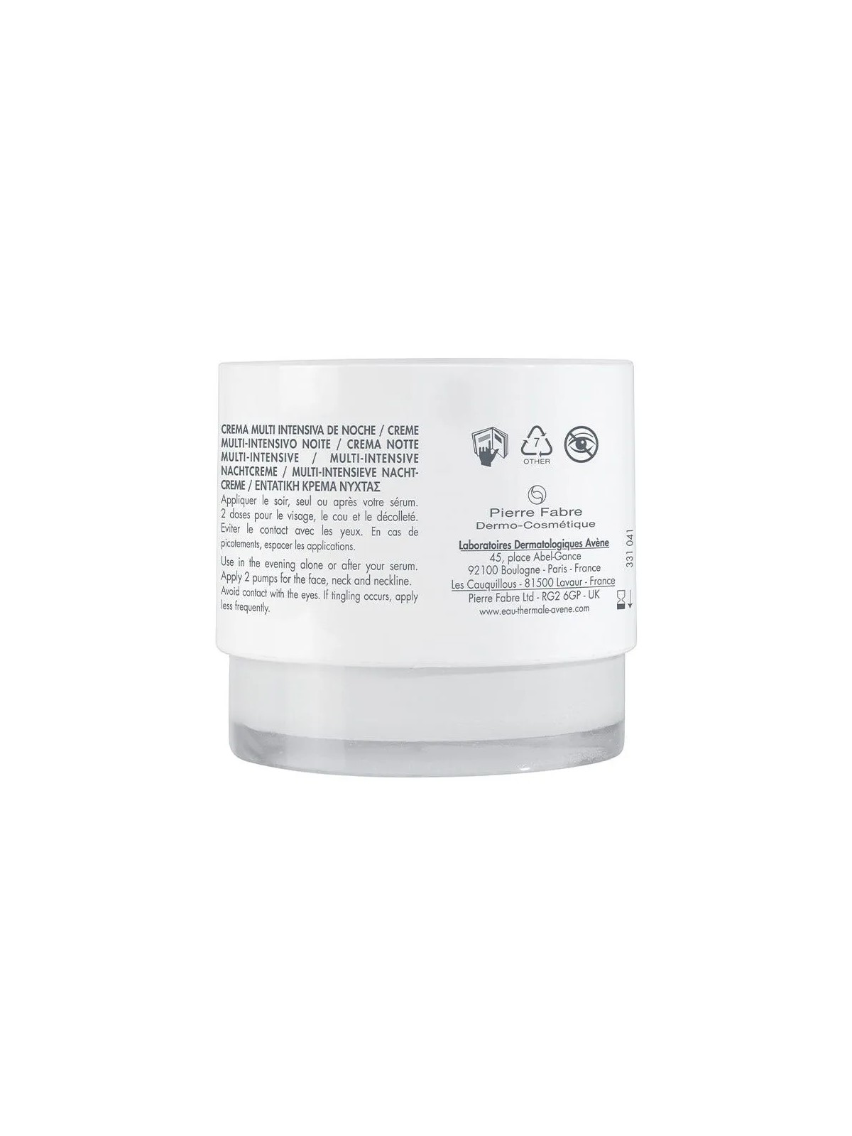 Avène Hyaluron Activ B3 Crème Nuit Multi-Intensive 40lml