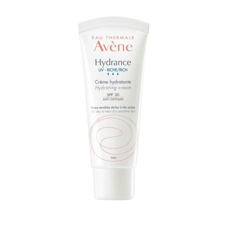 Avène Hydrance Creme Riche Spf30 Uv Peaux Sensibles Seches A Tres Seches 40ml