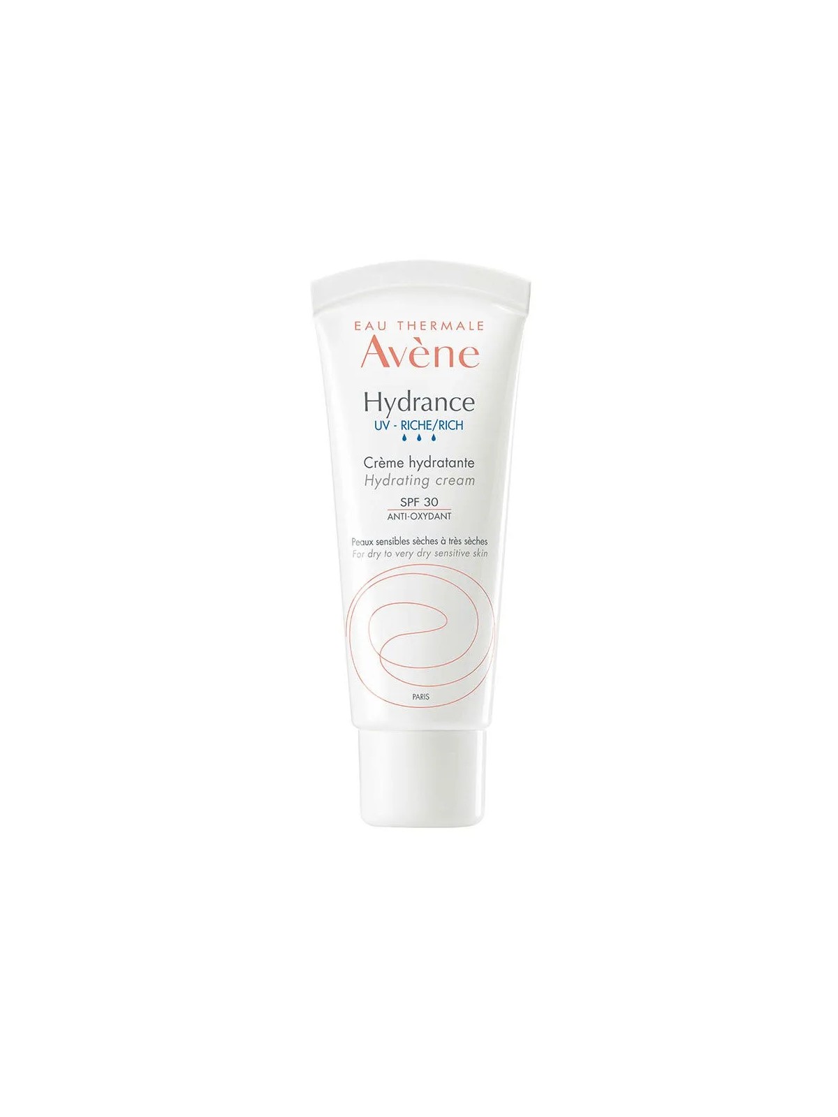 Avène Hydrance Creme Riche Spf30 Uv Peaux Sensibles Seches A Tres Seches 40ml