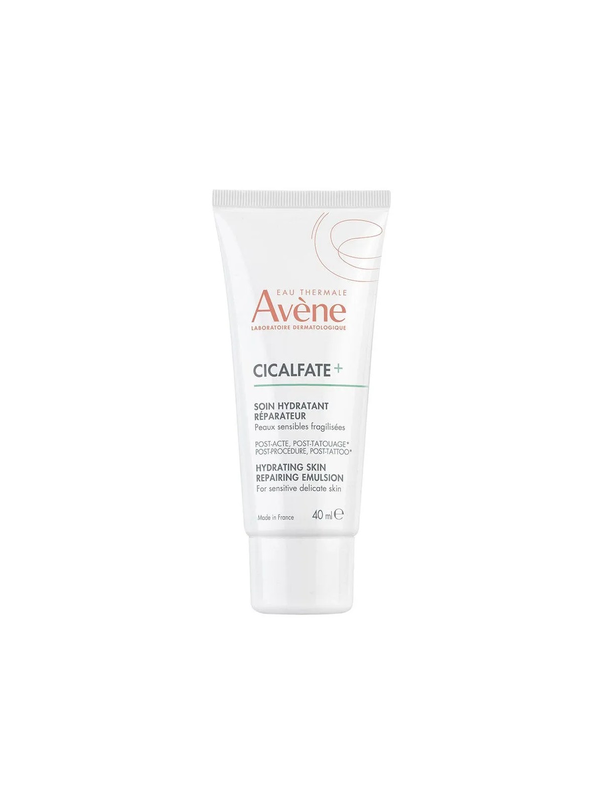 Avène Cicalfate Soin hydratant réparateur POST-ACTE, POST-TATOUAGE 40ml