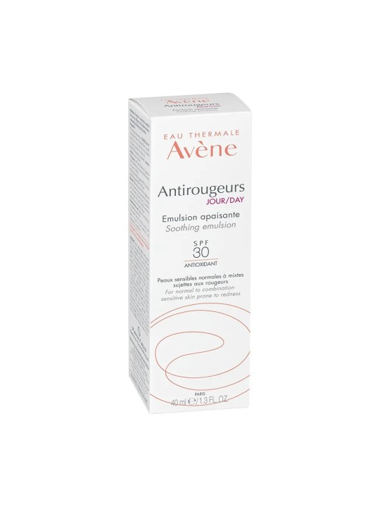 Avène Antirougeurs Emulsion Apaisante Spf30 Peaux Sensibles 40ml