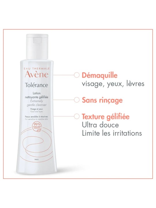 Avène Tolérance Lotion Nettoyante Gélifiée 200ml