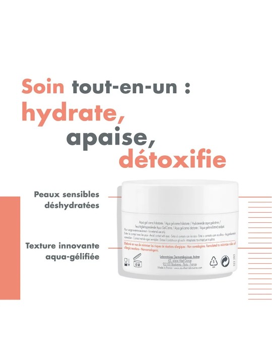 Avène Hydrance Gel Creme Peaux Sensibles Deshydratees 50ml