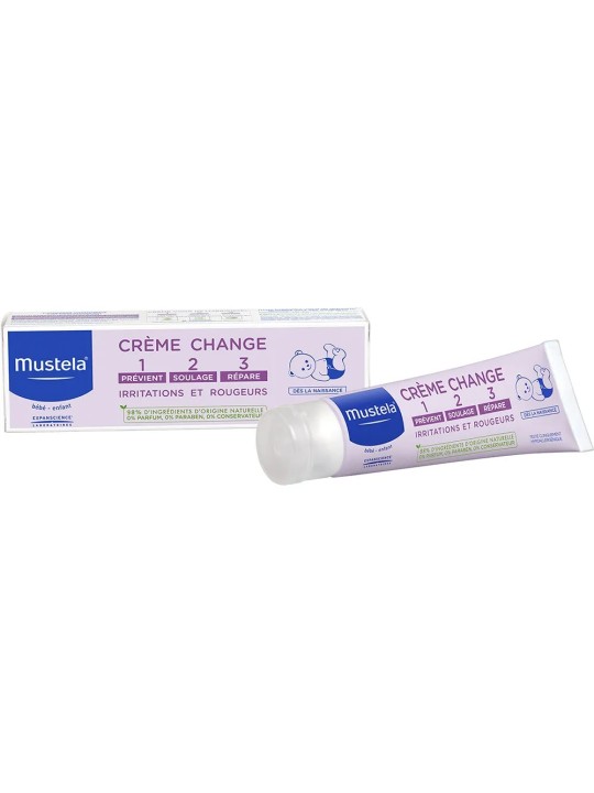 Mustela Creme Pour Le Change 123 Irritations Et Rougeurs 100ml