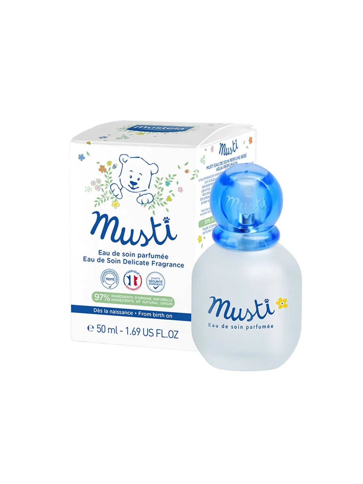 Mustela Eau De Soin Parfumee Peaux Normales Musti 50ml