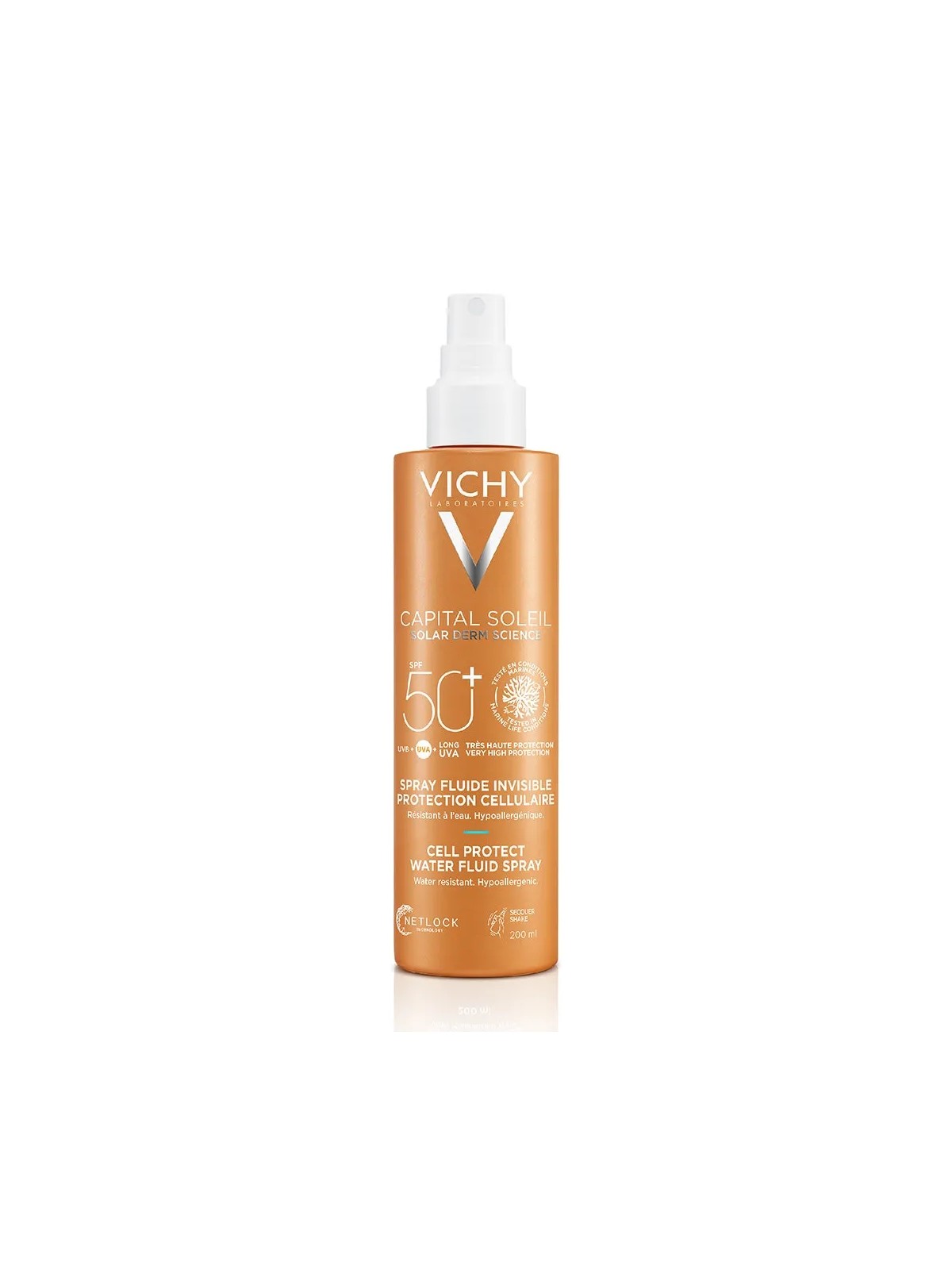 Vichy Capital Soleil Spray Fluide Invisible SPF50+ 200ml