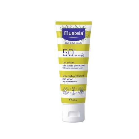 Mustela Lait solaire Très Haute Protection SPF50+ 40ml