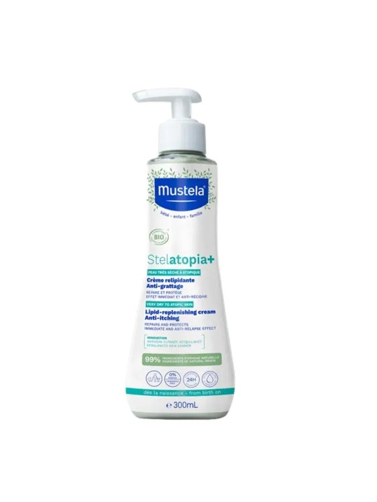 Mustela Stelatopia Crème Relipidante Anti-Grattage 300ml