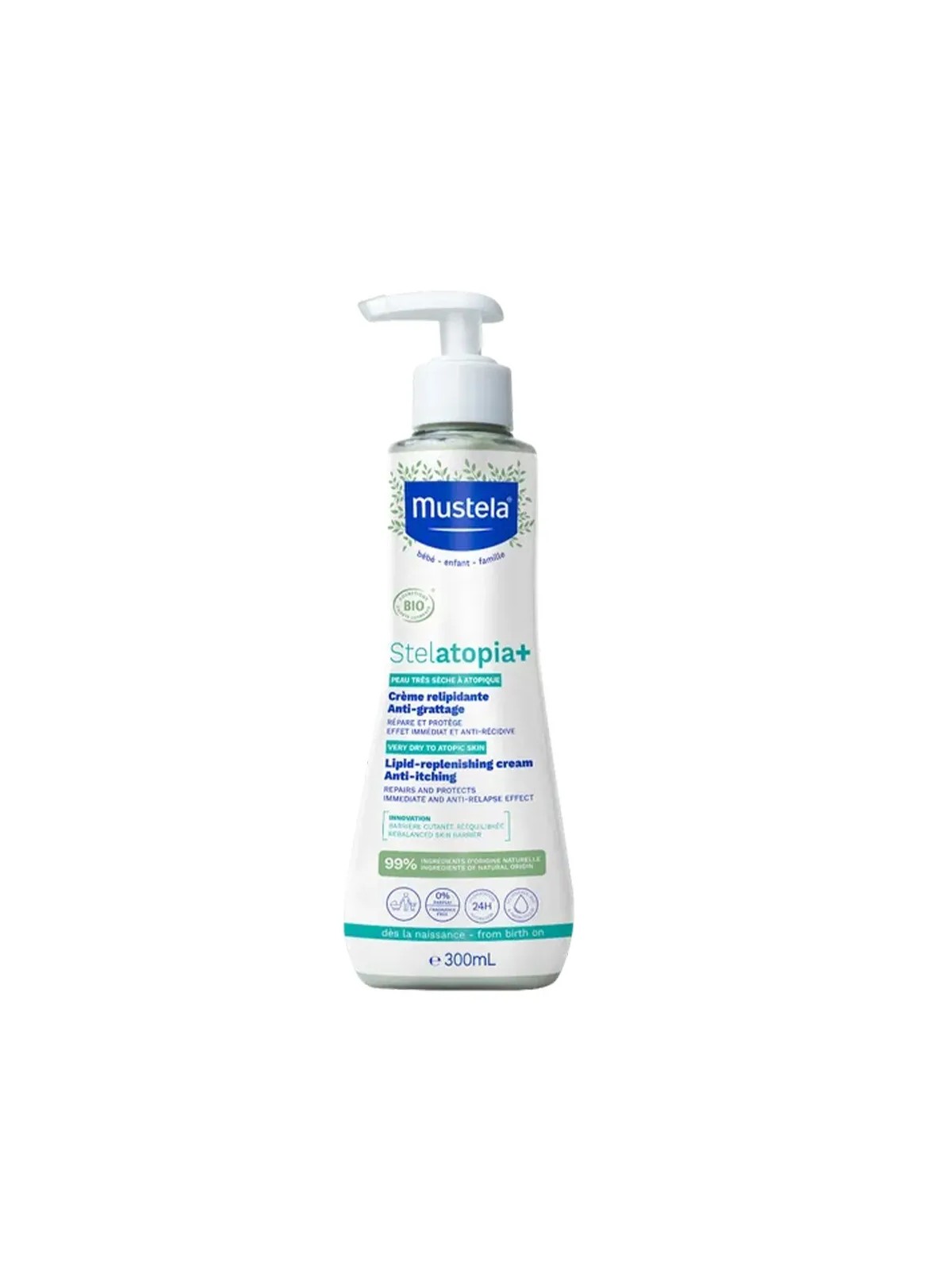 Mustela Stelatopia Crème Relipidante Anti-Grattage 300ml