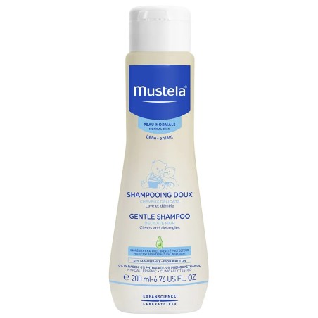 Mustela Bebe Shampooing Doux Cheveux Delicats Peaux Normales 200ml