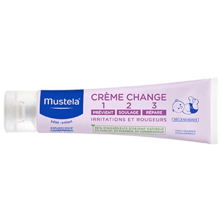 Mustela Creme Pour Le Change 123 Irritations Et Rougeurs 50ml