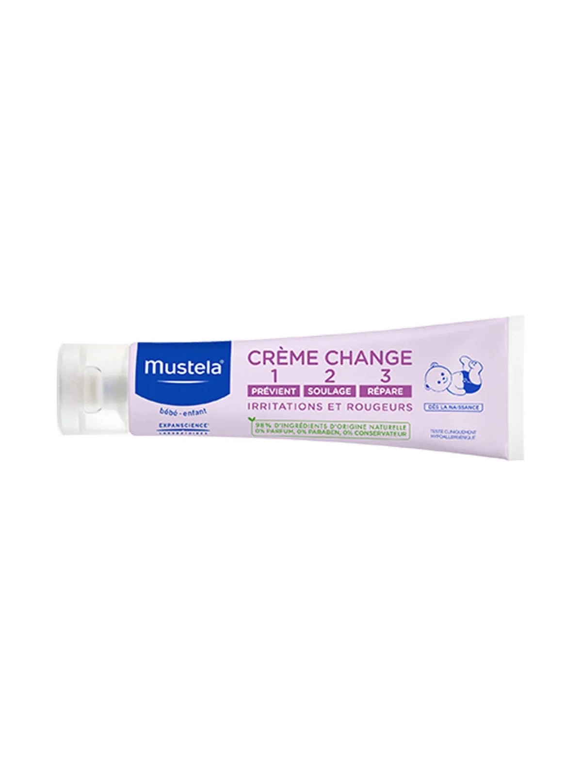 Mustela Creme Pour Le Change 123 Irritations Et Rougeurs 50ml