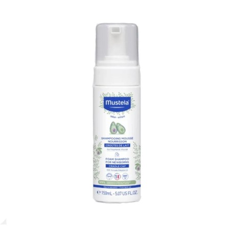 Mustela Shampooing Mousse Nourrisson Peaux Normales 150ml