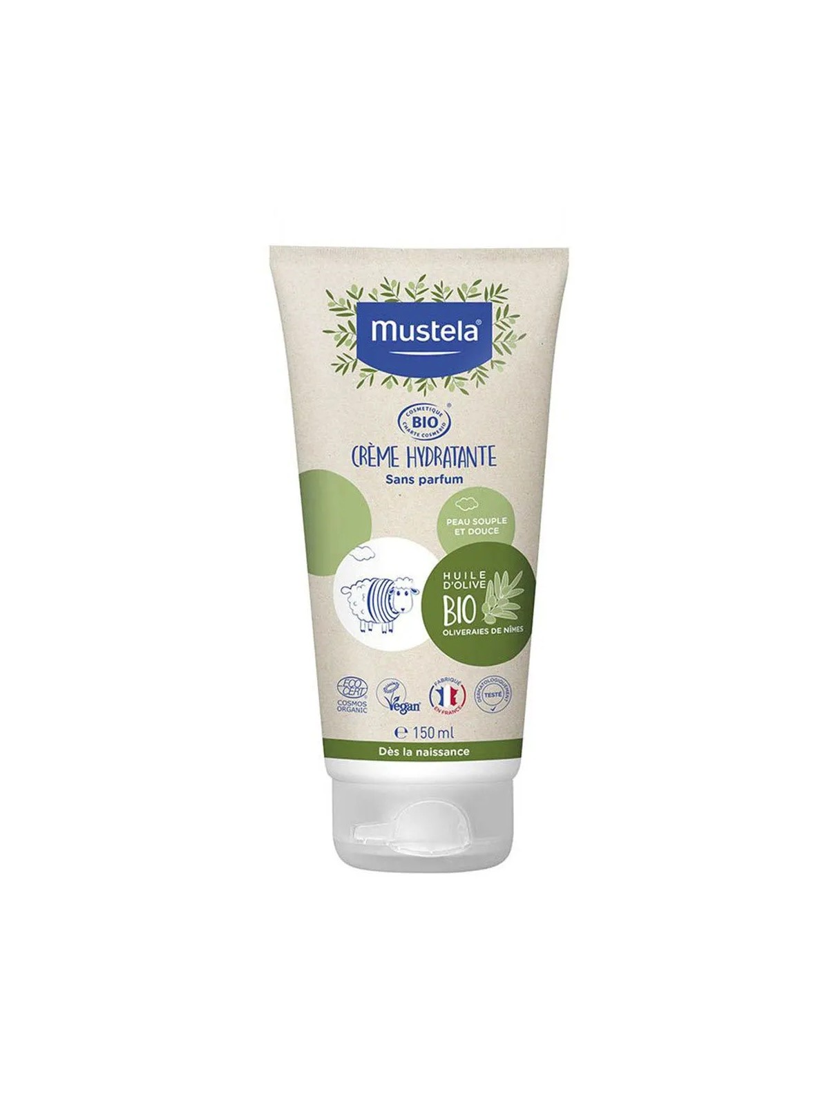 Mustela Creme Hydratante Bio Des La Naissance 150ml