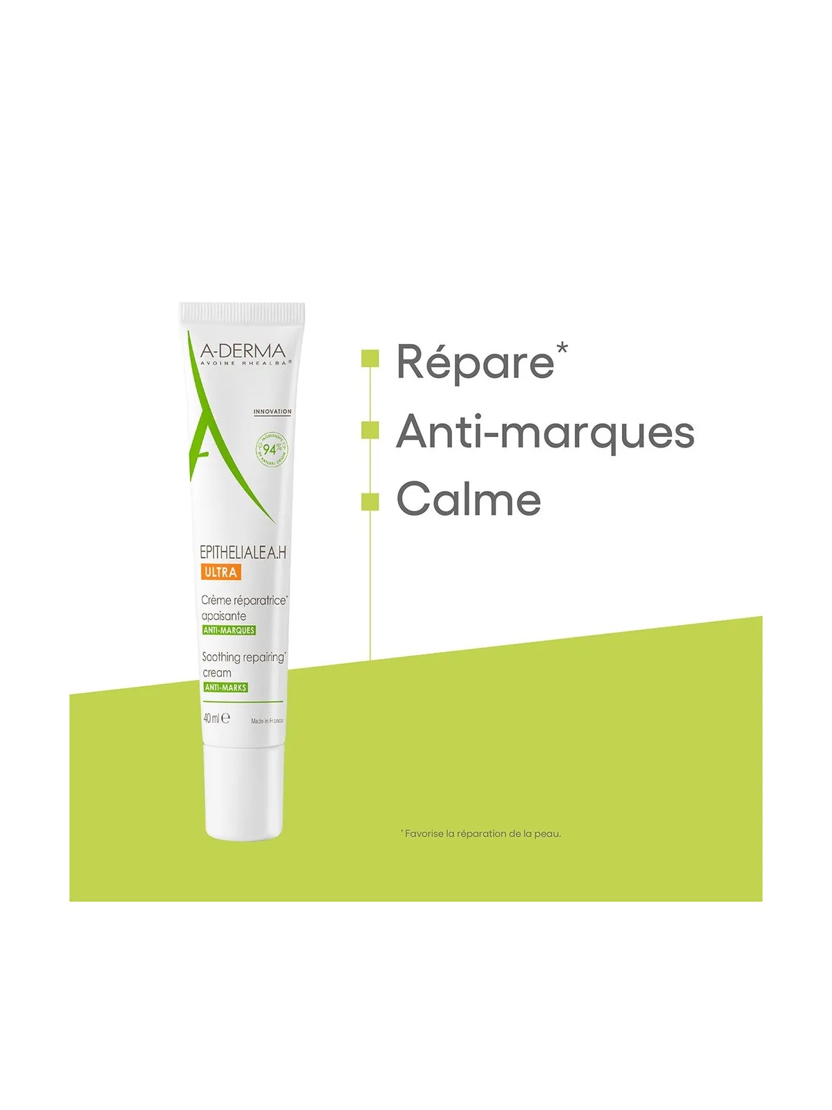 A-Derma Epitheliale A.H Creme Reparatrice Apaisante Ultra 40ml