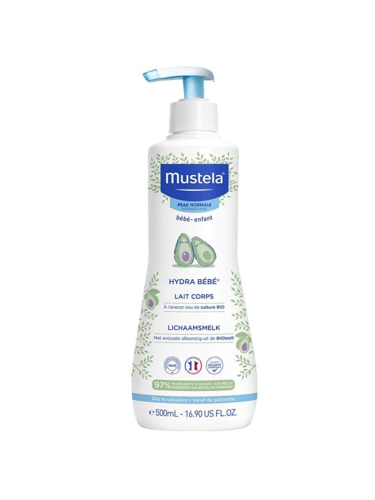 Mustela Hydra Bebe Lait Corps Peaux Normales 300 ml