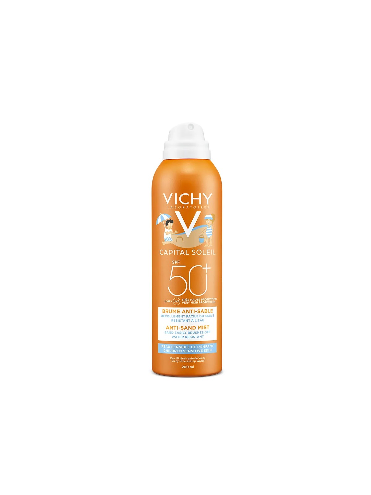 Vichy Ideal Soleil Enfant Brume Anti-sable Spf50+ 200ml