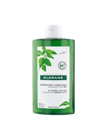 Klorane Ortie Shampooing Seboreducteur Cheveux Gras 400ml