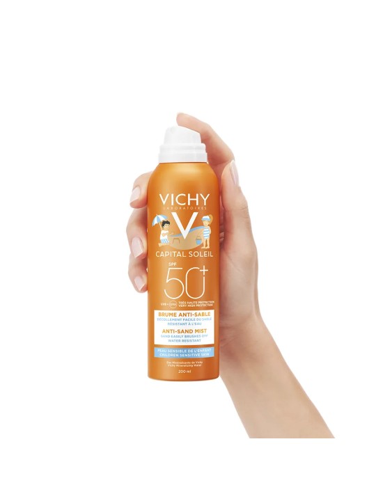 Vichy Ideal Soleil Enfant Brume Anti-sable Spf50+ 200ml