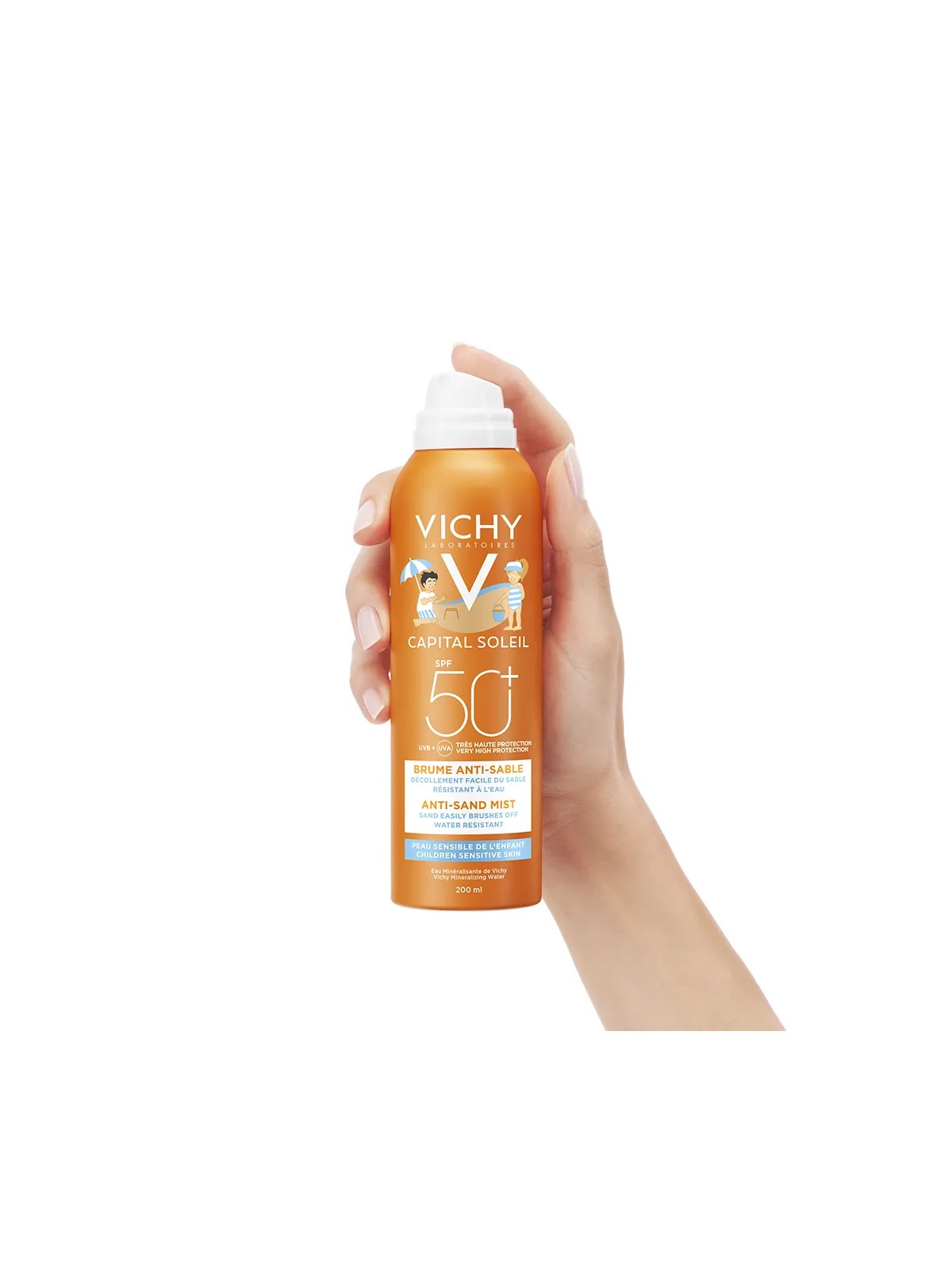 Vichy Ideal Soleil Enfant Brume Anti-sable Spf50+ 200ml