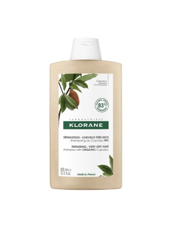 Klorane Cupuacu Shampoing Réparation Bio Cheveux Très Secs 400ml