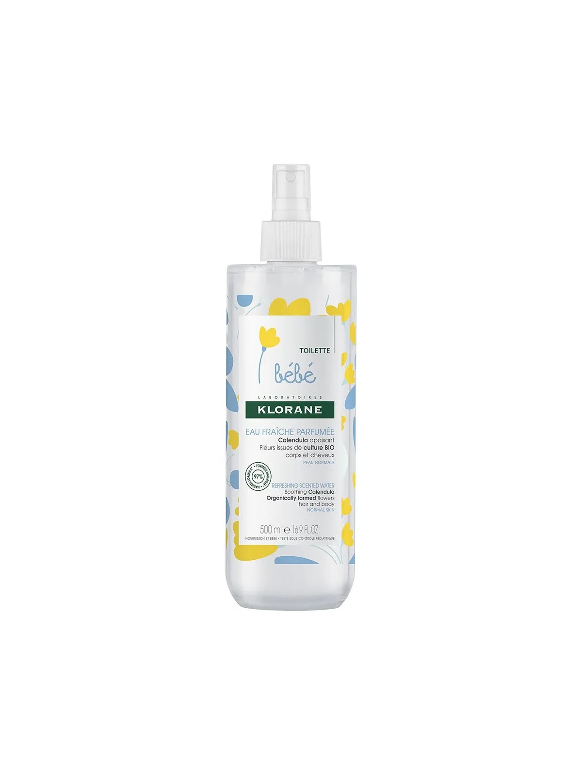 Klorane Bébé Eau Fraiche Parfumee 500ml