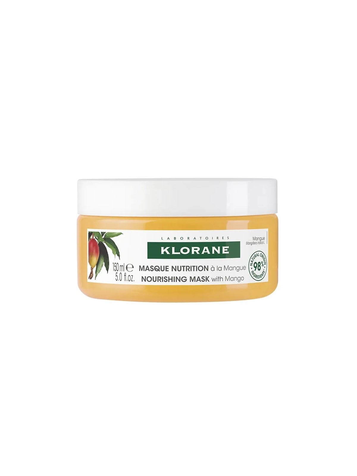 Klorane Mangue Masque Nutrition Cheveux Secs 150ml