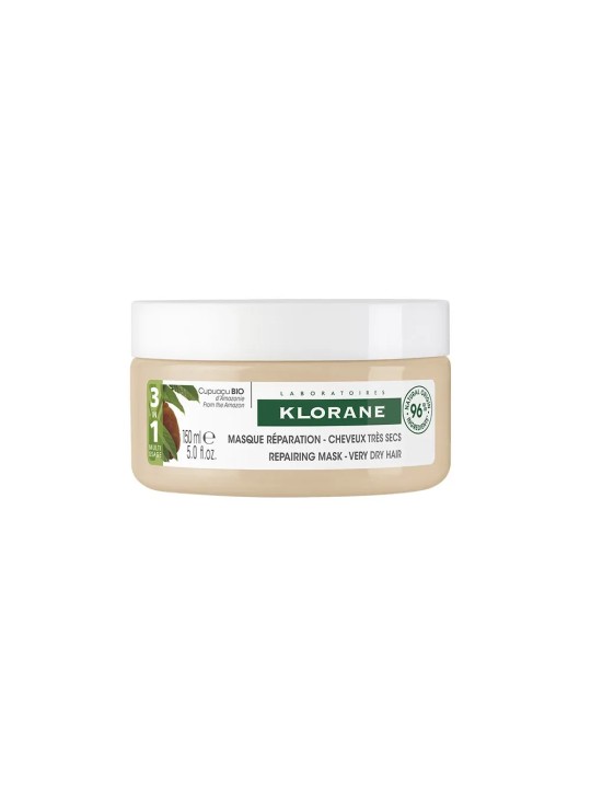 Klorane Cupuacu Masque Nutrition et Réparation Bio 150ml