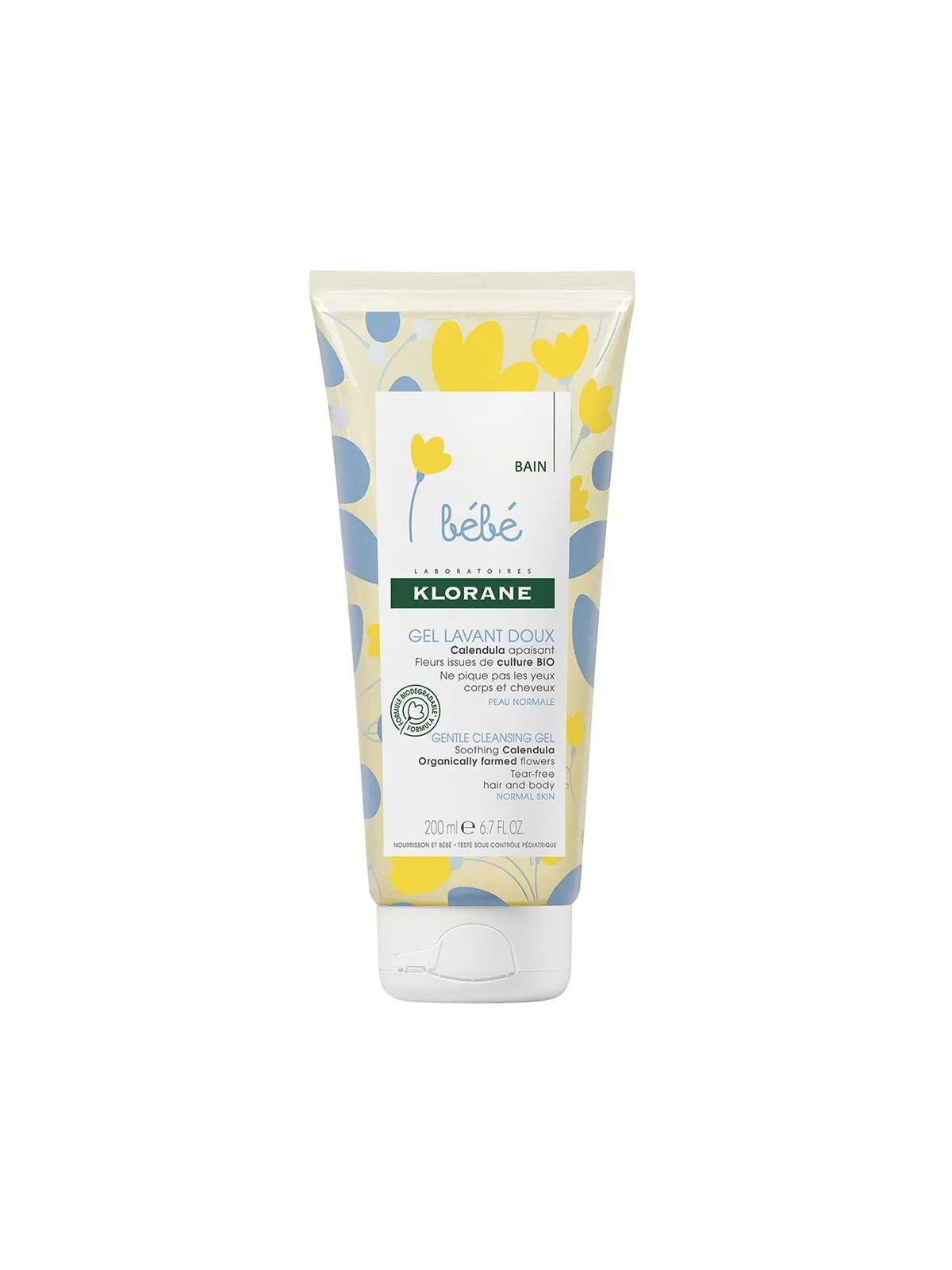 Klorane Bébé Gel Lavant Doux 200ml