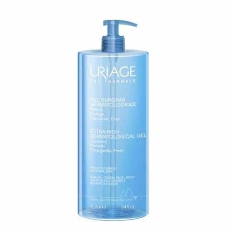 Uriage Hygiène Gel Douche Surgras Dermatologique Peaux Sensibles 1l