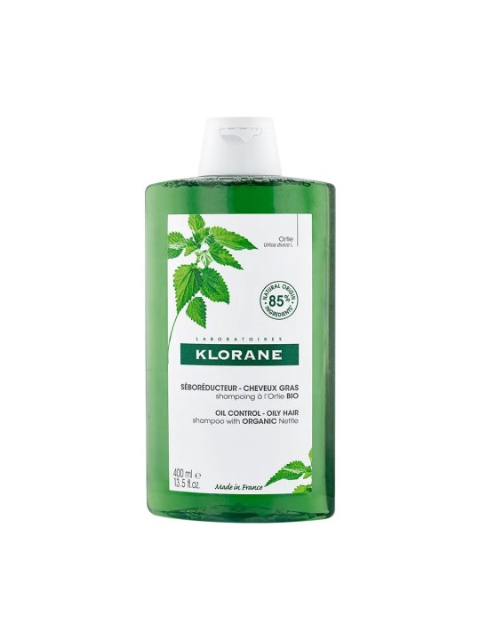 Klorane Ortie Shampooing Seboreducteur Cheveux Gras 200ml