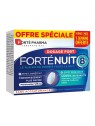 Forté Pharma Forté Nuit Sommeil 8H Mélatonine et Plantes Sommeil de Qualité 30 comprimés bi-couches