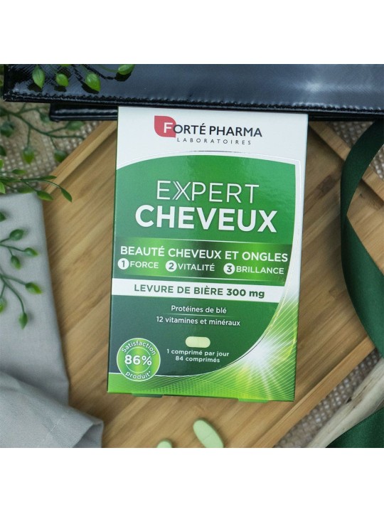 Forté Pharma Expert Cheveux Programme Beauté Cheveux et Ongles Tous type de chutes 84 comprimés