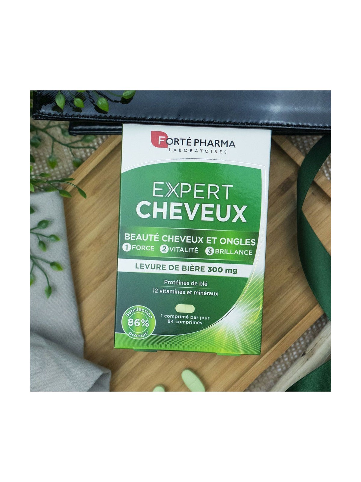 Forté Pharma Expert Cheveux Programme Beauté Cheveux et Ongles Tous type de chutes 84 comprimés