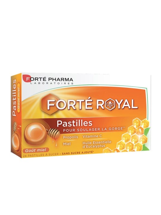 Forté Pharma Forté Royal Pastilles Gorge Miel 24 pastilles