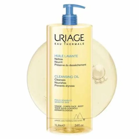 Uriage Hygiène Huile Lavante Peaux Sensibles 1l