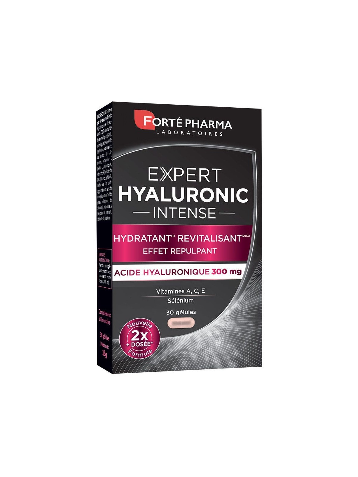 Forté Pharma Expert Beauté Acide Hyaluronique Hyaluronic Intense 30 gélules