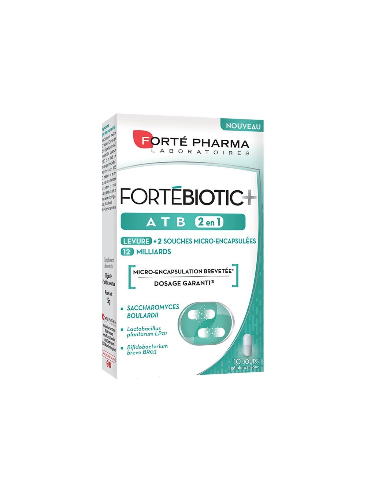 Forté Pharma Forté Biotic ATB 2en1 10 gélules