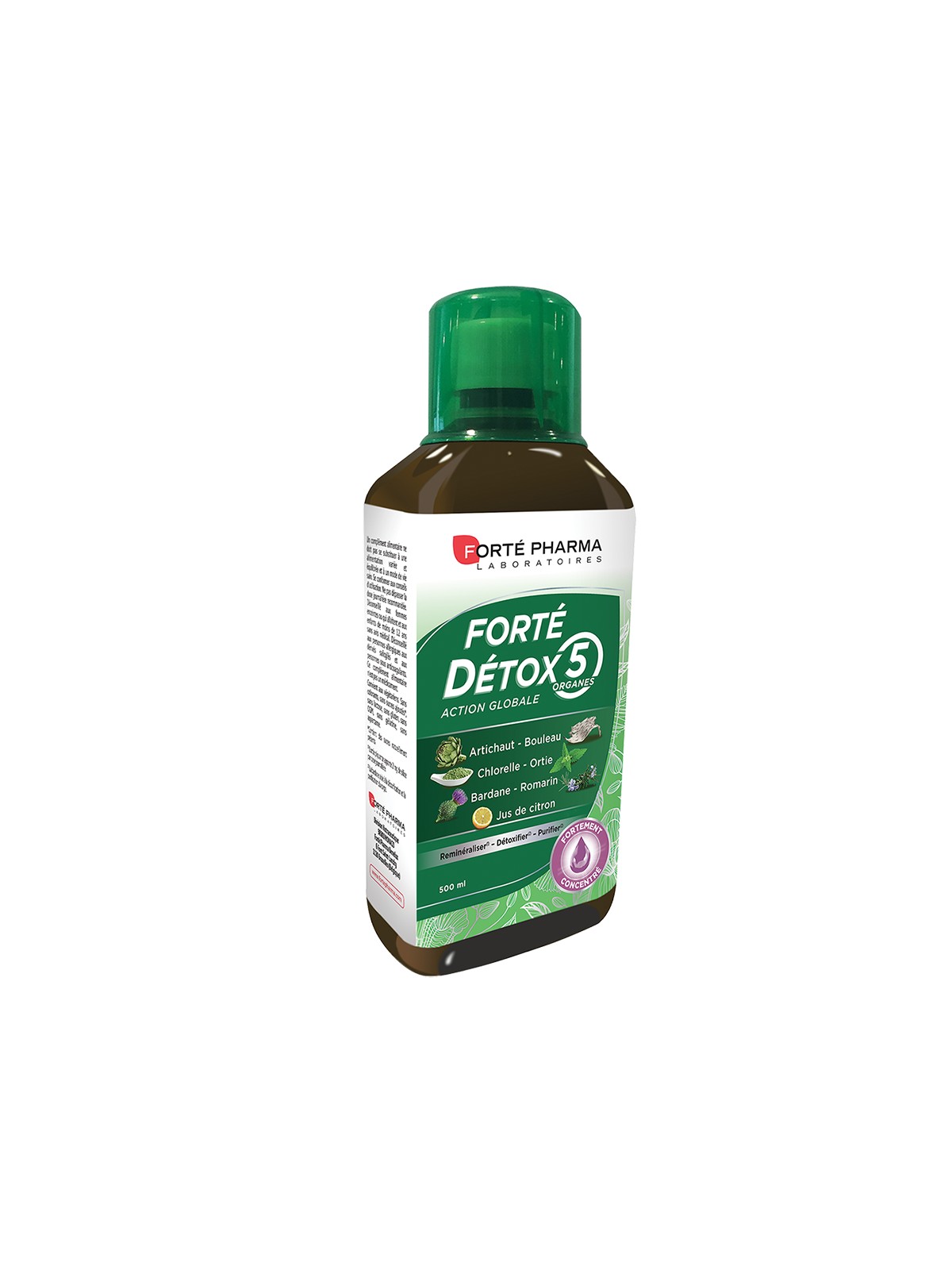 Forté Pharma Forté Détox Détoxifiant 5 Organes Naturel 500ml