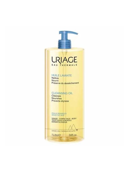 Uriage Hygiène Huile Lavante Peaux Sensibles 1l