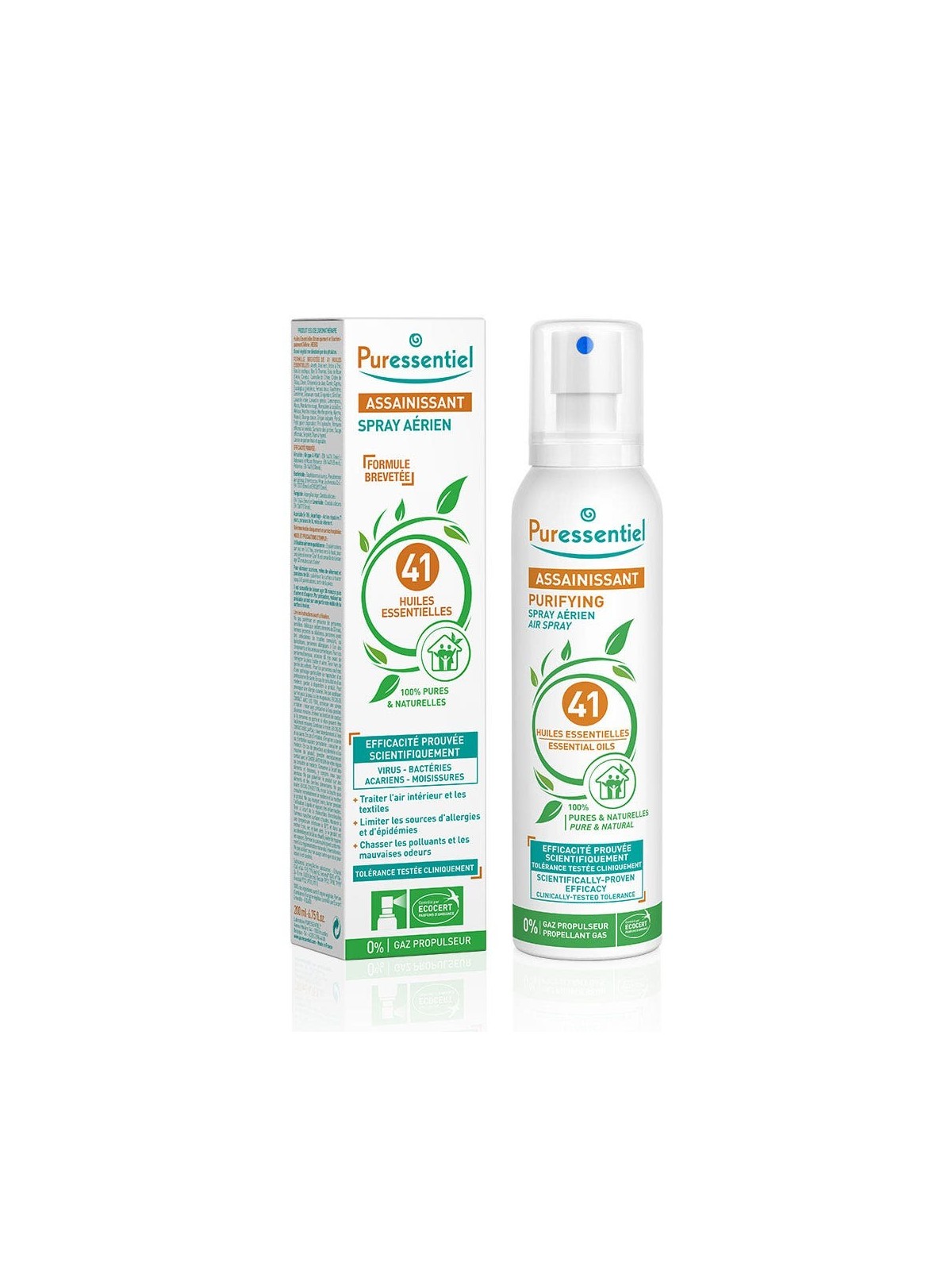 Puressentiel Assainissant Spray Aerien Aux 41 huiles essentielles 200ml