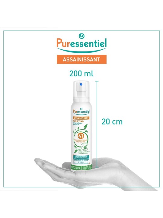 Puressentiel Assainissant Spray Aerien Aux 41 huiles essentielles 200ml